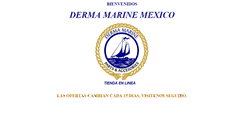 Desktop Screenshot of dermamarine.com